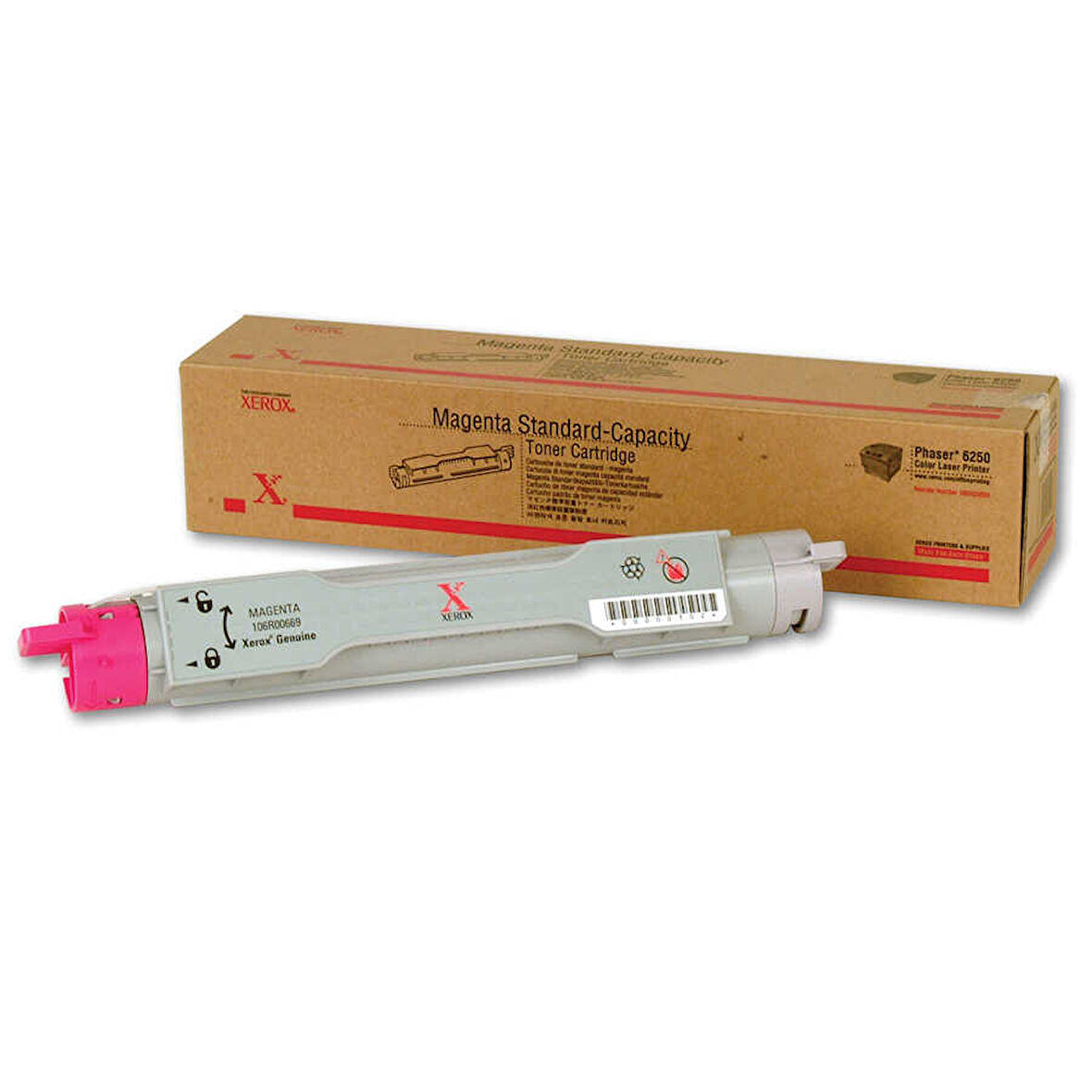 Xerox Phaser 6250-106R00669 Kırmızı Orijinal Toner