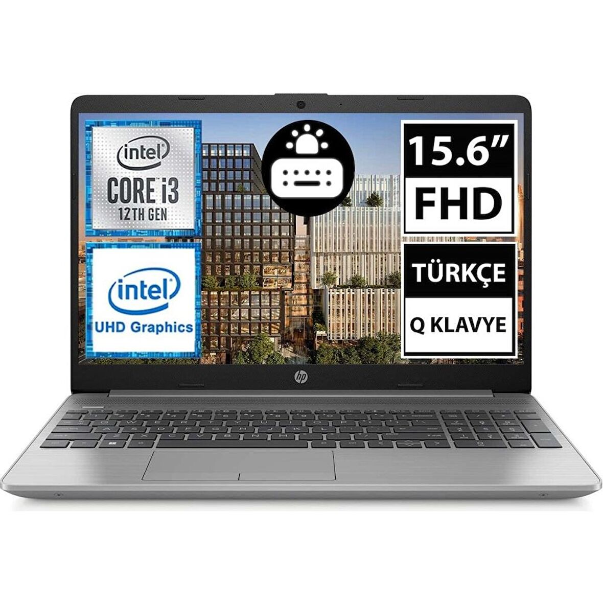 Hp 250 G9 I3-1215U 16 GB 1 TB SSD 15.6" Fullhd Windows 11 Home 6Q8N8ES Zi709