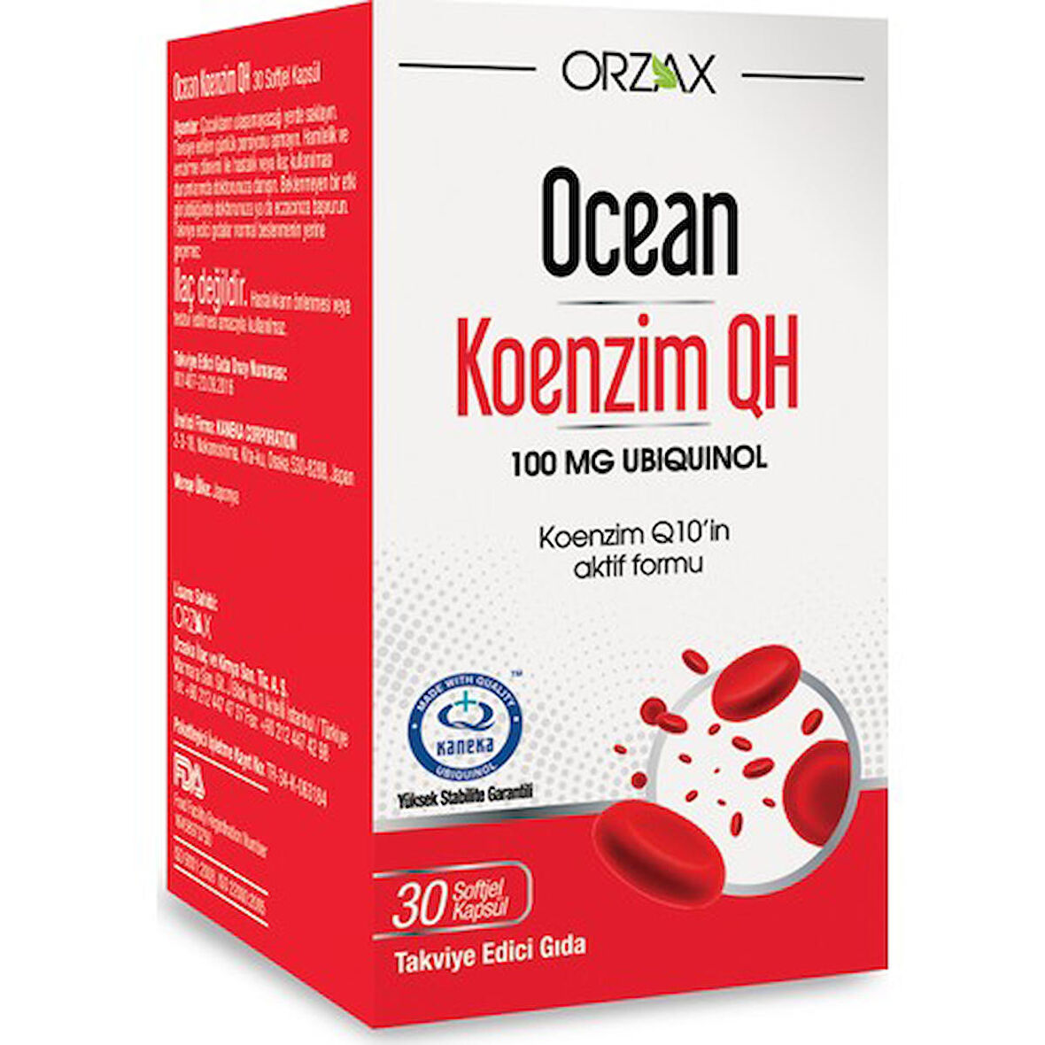 Ocean Koenzim QH 30 Kapsül - SKT:01/2027