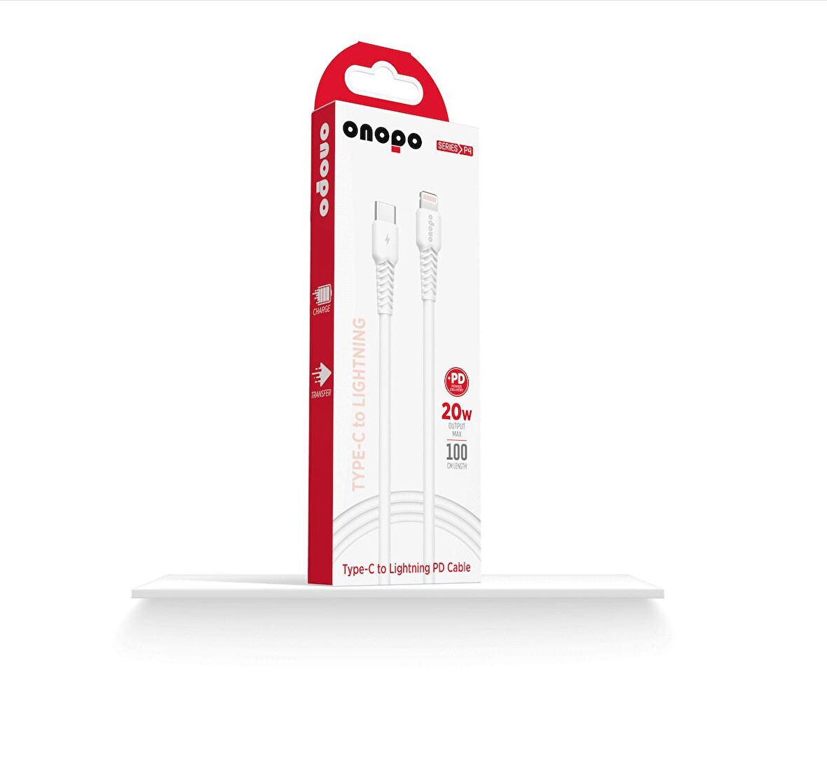 Type-C To Lightning Pd 20W Hızlı Şarj ve Data Kablosu 100CM - P4
