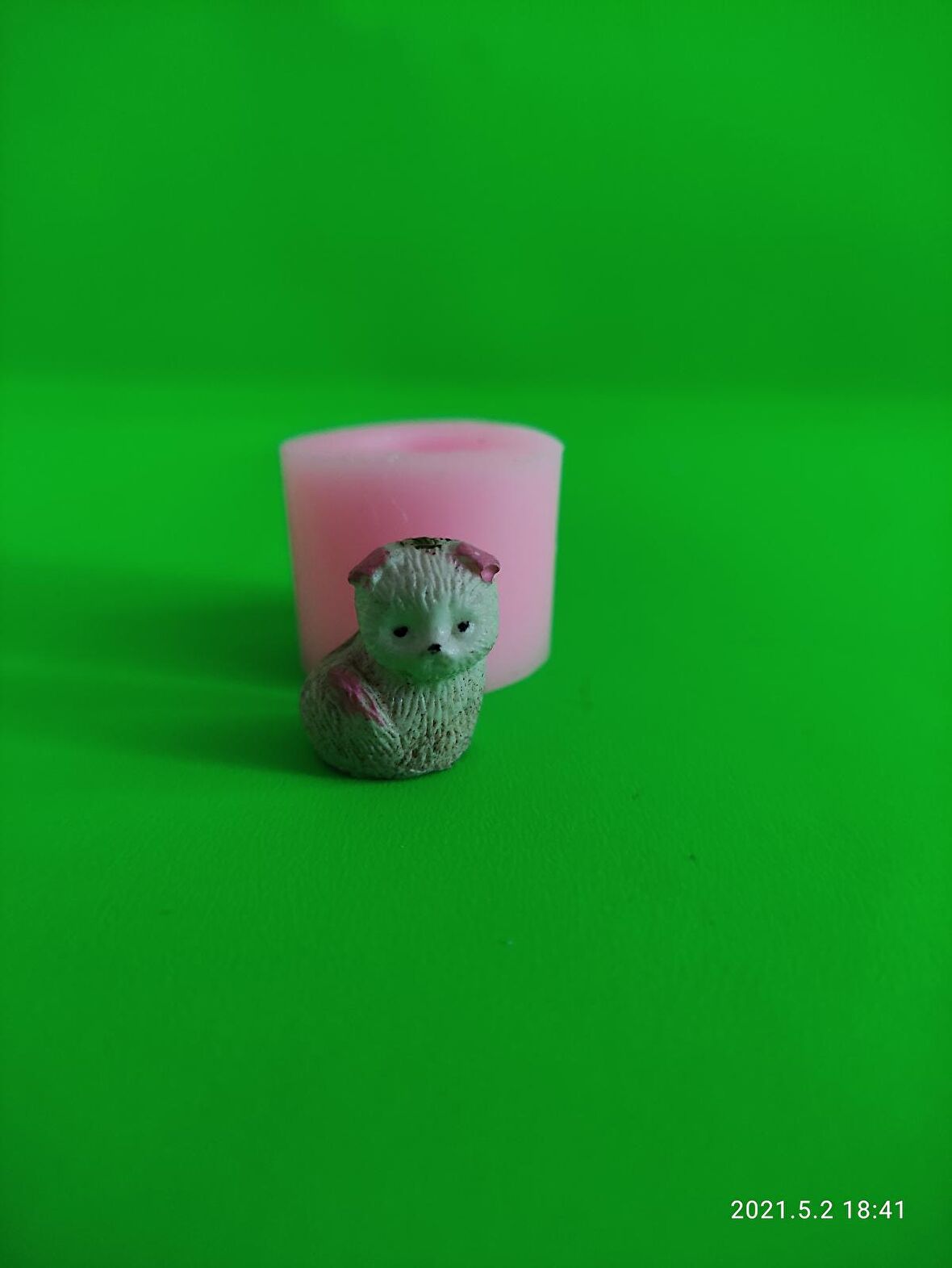 Mini Kedi Silikon Kalıp