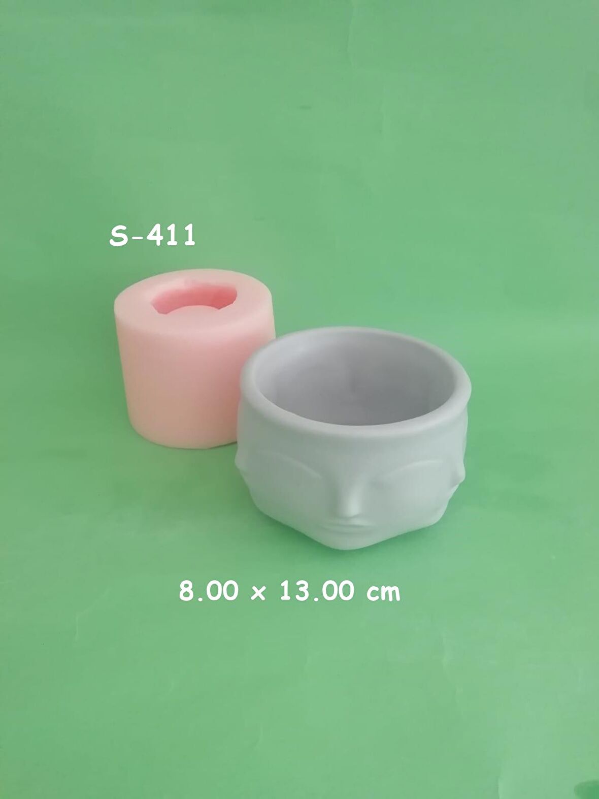 Binbir Surat Saksı No:2 Silikon Kalıp