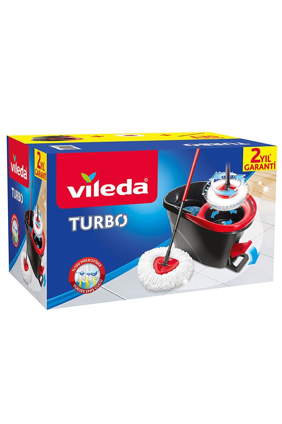 VİLEDA  TURBO PEDALLI TEMİZLİK SETİ 152441