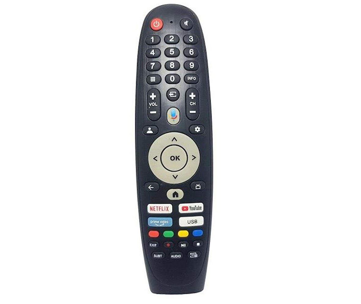 Skytech Model No 50ST1305 İle Uyumlu Googlee Tv Kumandası-Mikrofonsuz