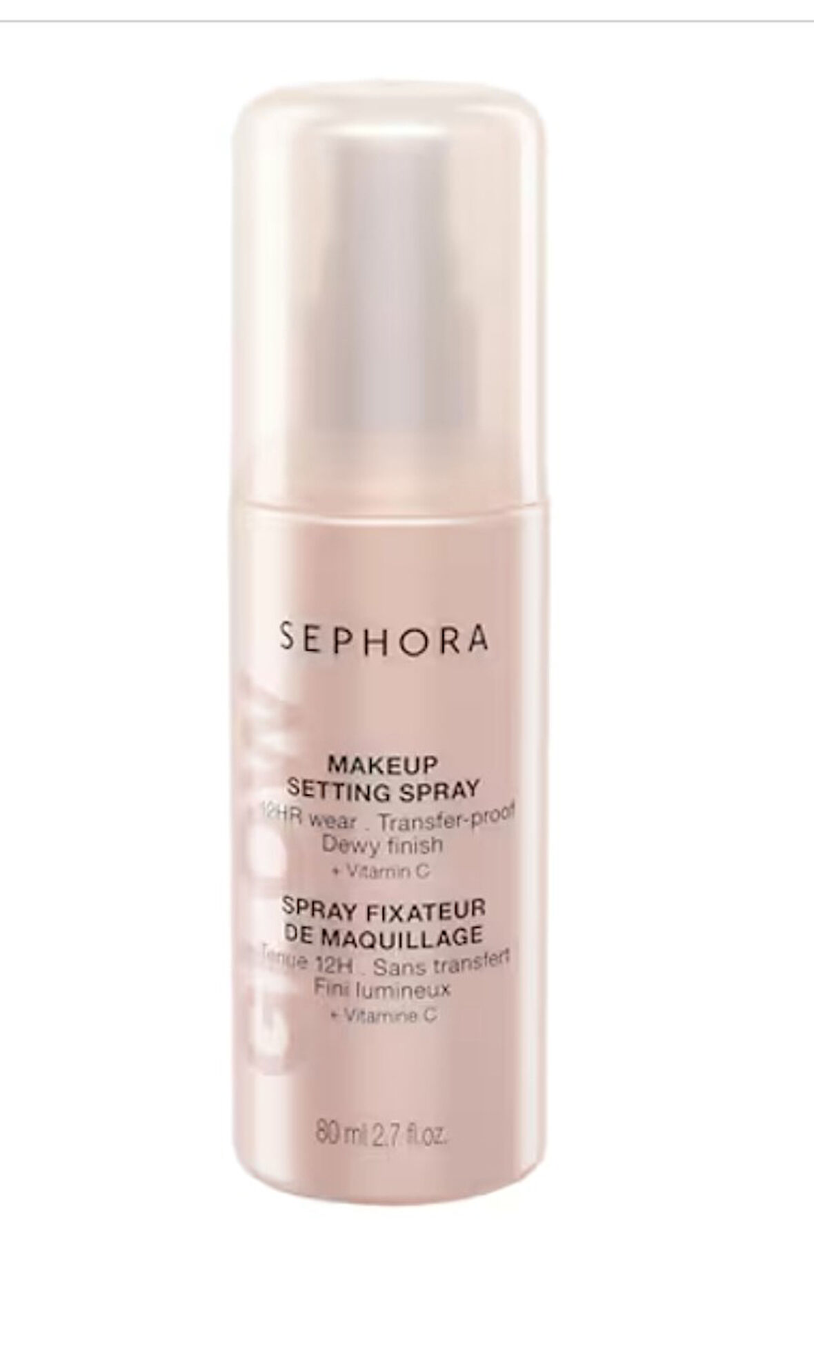 SEPHORA COLLECTION GLOW Makyaj Sabitleme Spreyi – Parlak, Kalıcı, Akmaz 80 ml