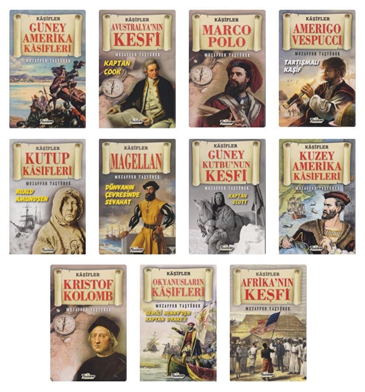 Teleskop Kaşifler Dizisi 11 Kitap