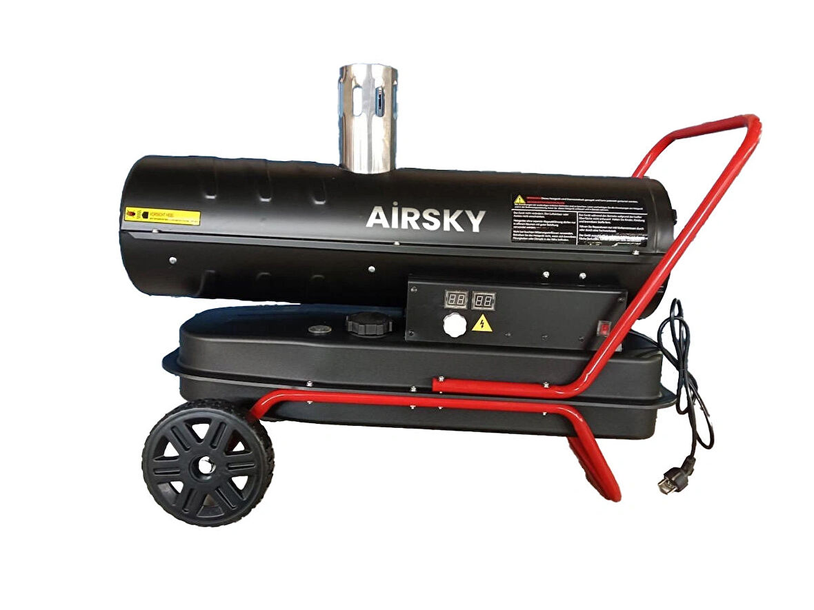 Airsky Isımak Bacalı Mazotlu Isıtıcı 32Kw