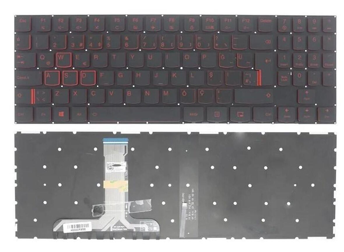 Lenovo Legion 80WK Uyumlu Notebook Klavyesi - Backlit  - TR