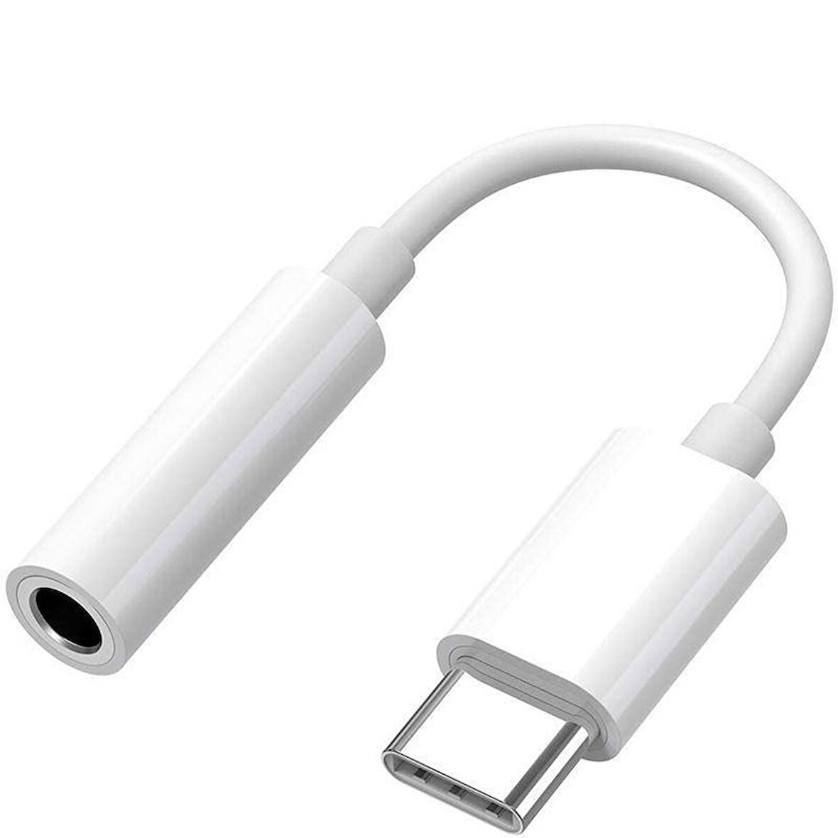 Type-C Aux Dönüştürücü Aparat 3.5mm Aux Kablo OTG Samsung Xiaomi Huawei  Oppo Redmi Uyumlu Kablo