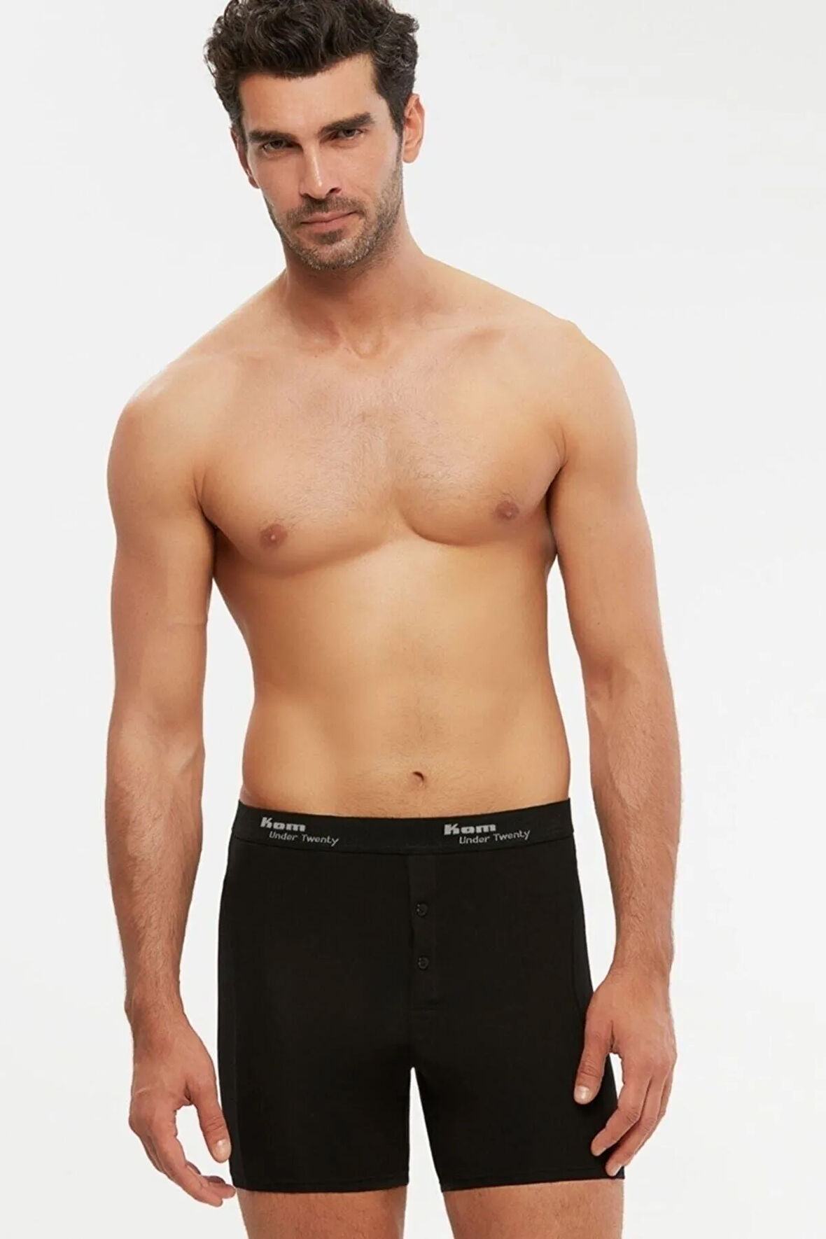 Erkek Penye Likra Compact Boxer 6 Lı