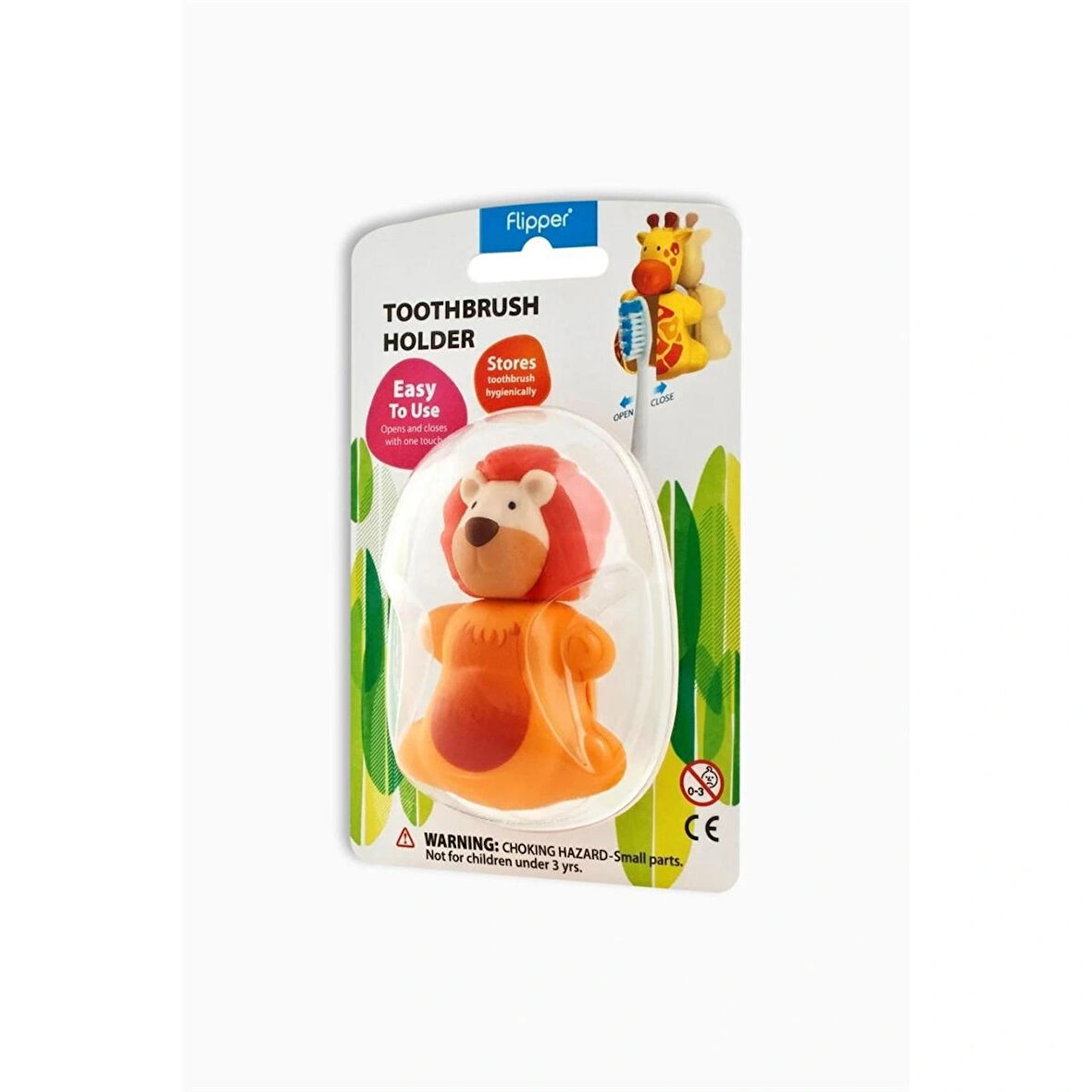 R.o.c.s. Flipper Hijyenik Diş Fırçası Kabı Aslan