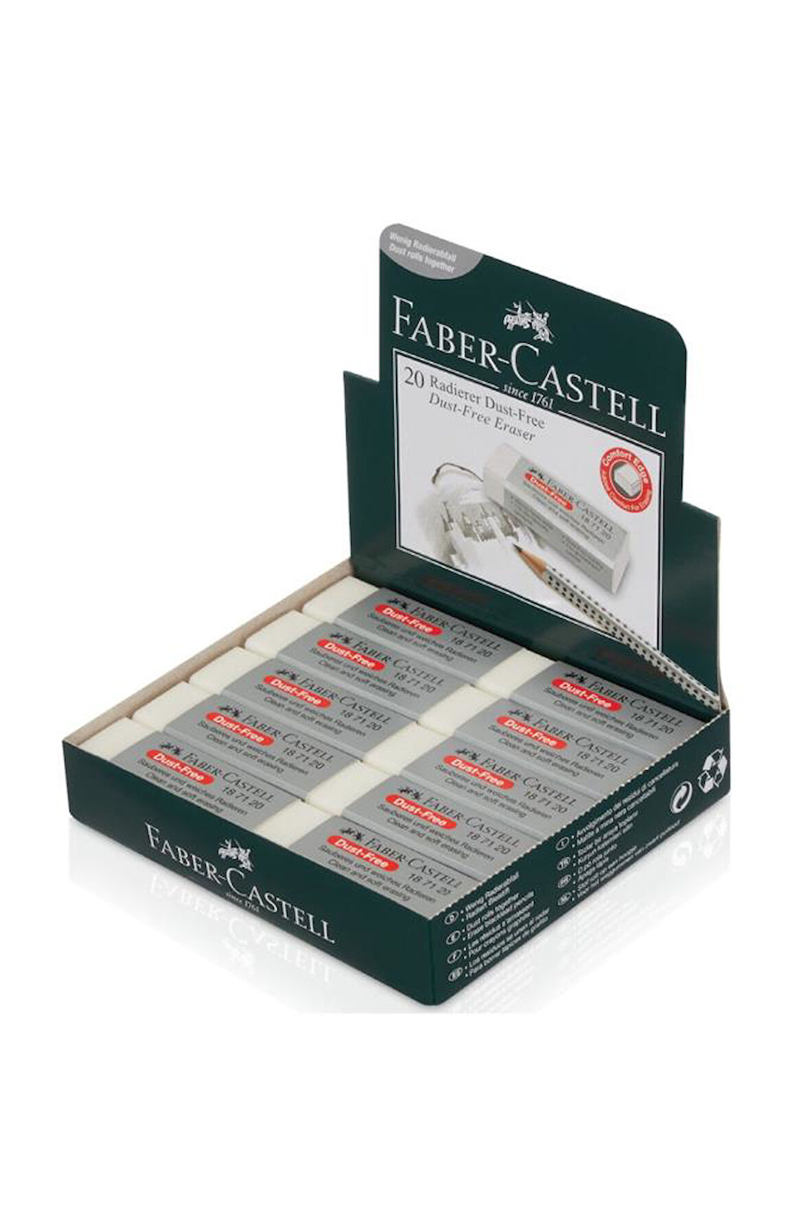 Faber Castell Silgi Dust-Free 20'Li 5130187120