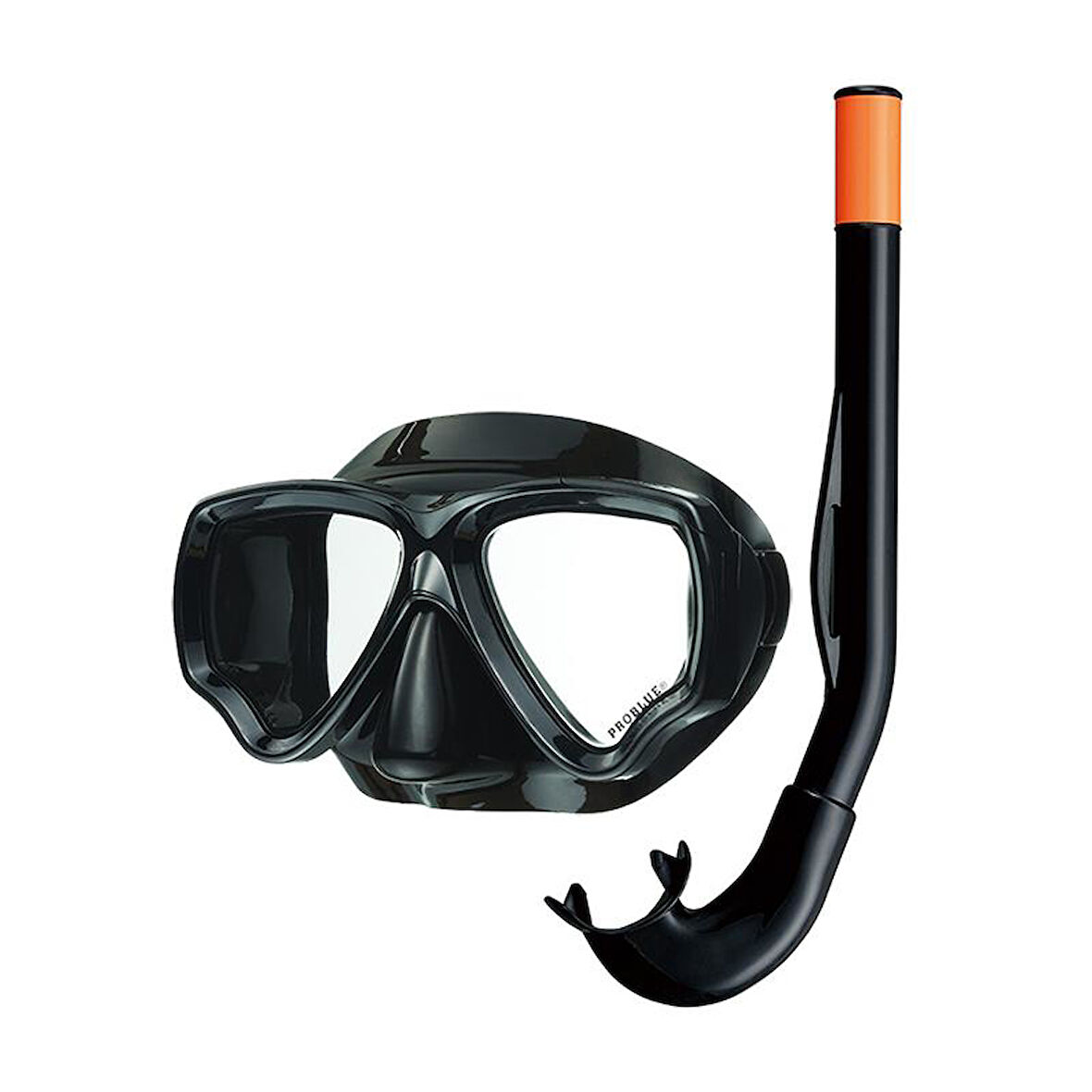 PROBLUE SET MS SOUTH BEACH II Maske, Snorkel, Siyah