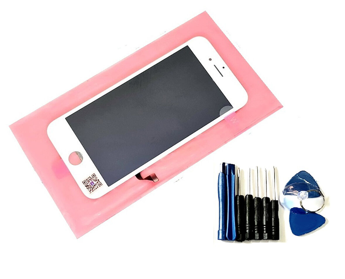 Tkgz İPhone 7 Lcd Ekran dokunmatik (LW Tamir SETİ) BEYAZ