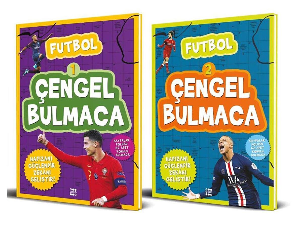 Futbol Çengel Bulmaca Seti (2 Kitap)