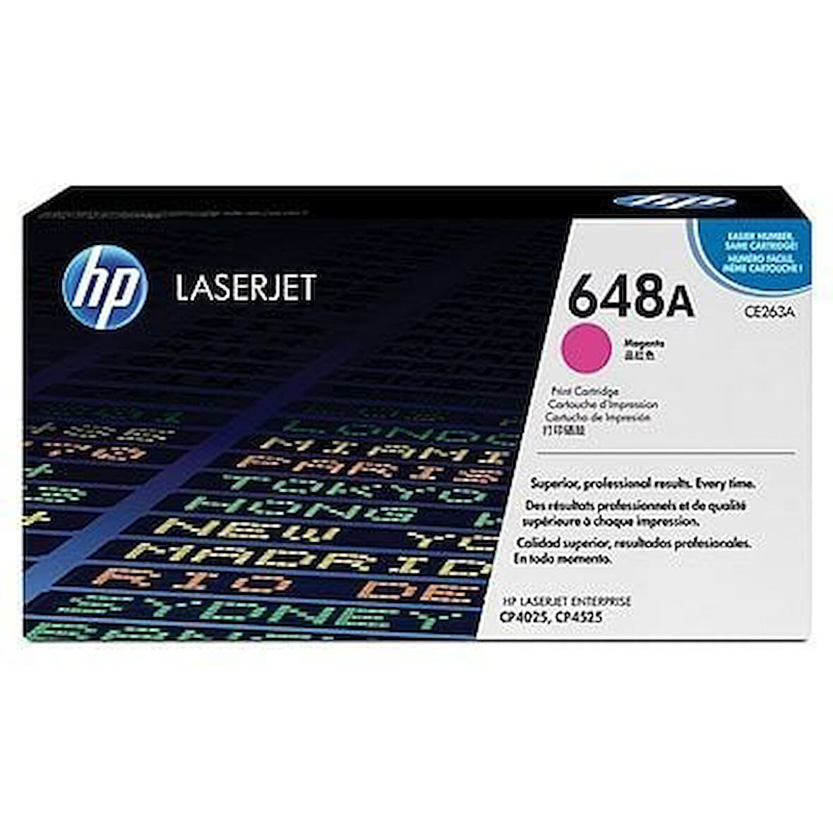 HP CE263A (648A) Kırmızı Magenta Orjinal Toner - CP4525dn / CP4525n KUTU HASARLI