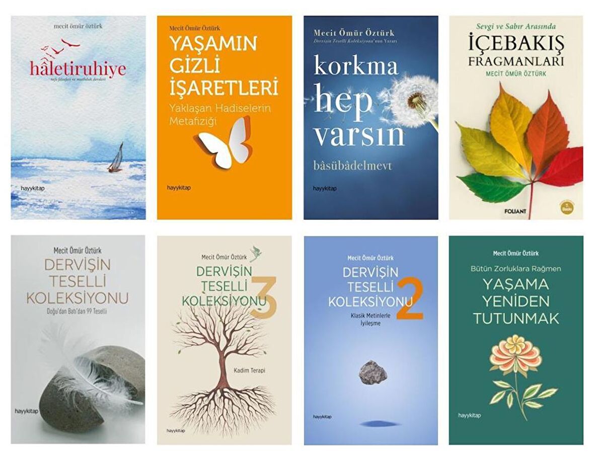 Mecit Ömür Öztürk Dervişin Teselli Koleksiyonu Seti (8 Kitap)