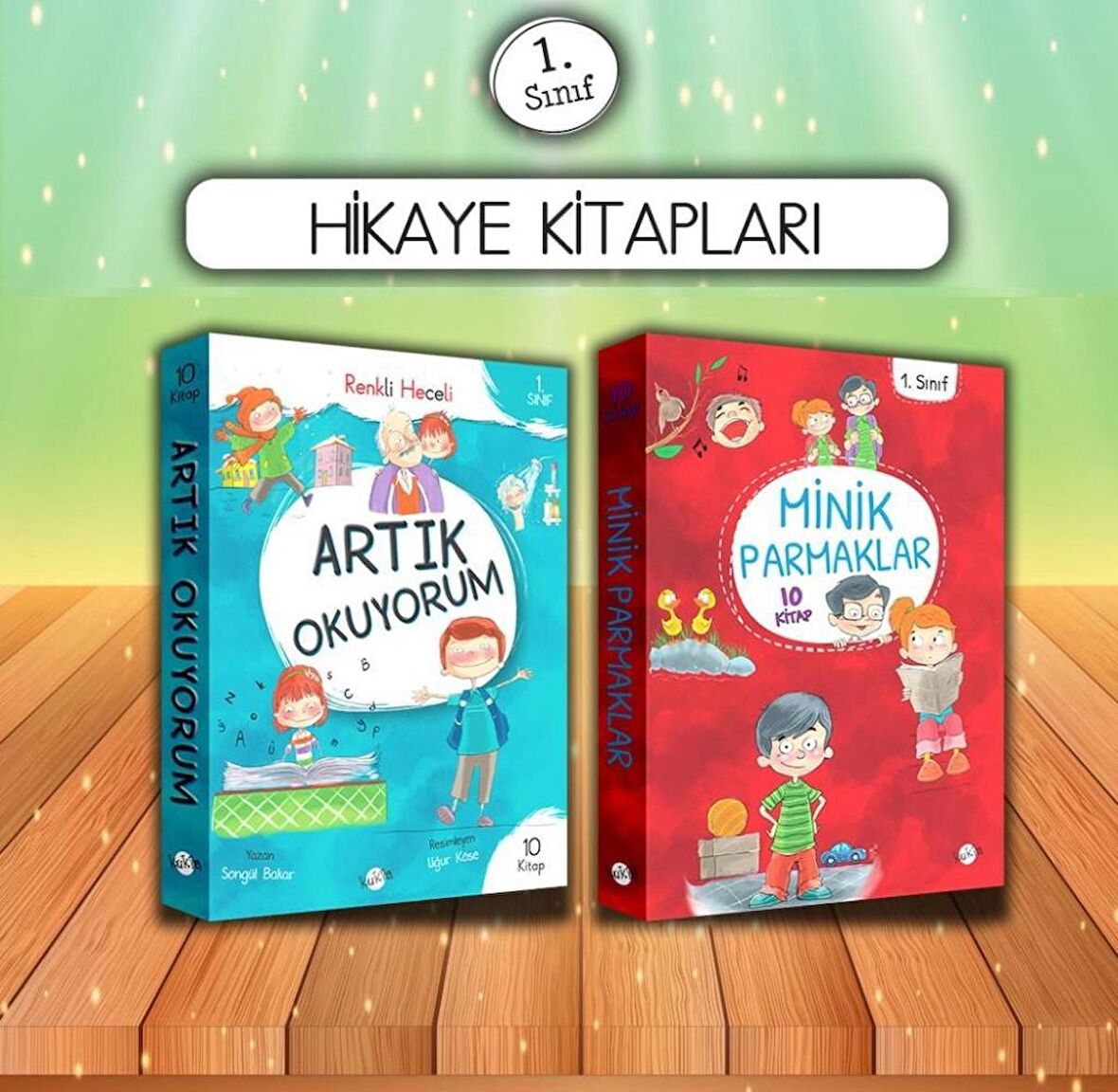 1. Sınıf Hikaye Seti 20 Kitap (Artık Okuyorum - Minik Parmaklar)