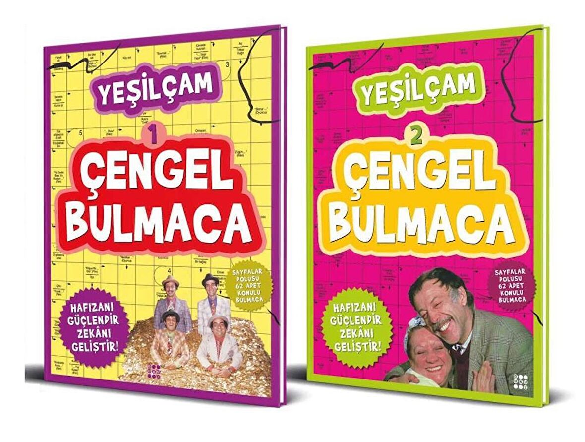 Yeşilçam Çengel Bulmaca Seti (2 Kitap)