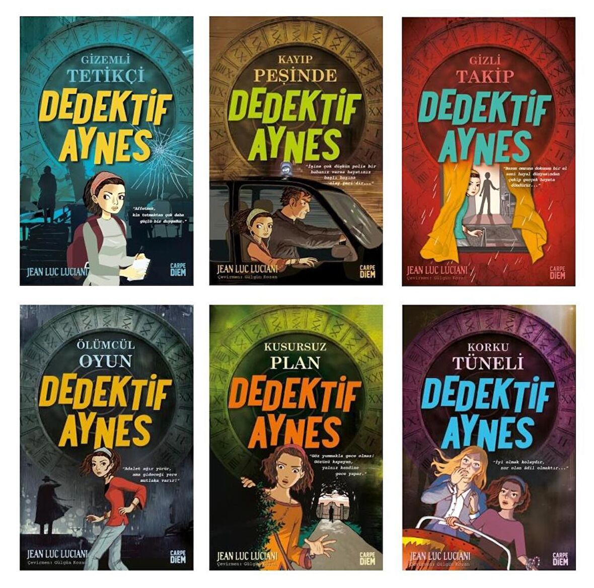 Jean Luc Luciani Dedektif Aynes Seti (6 Kitap)