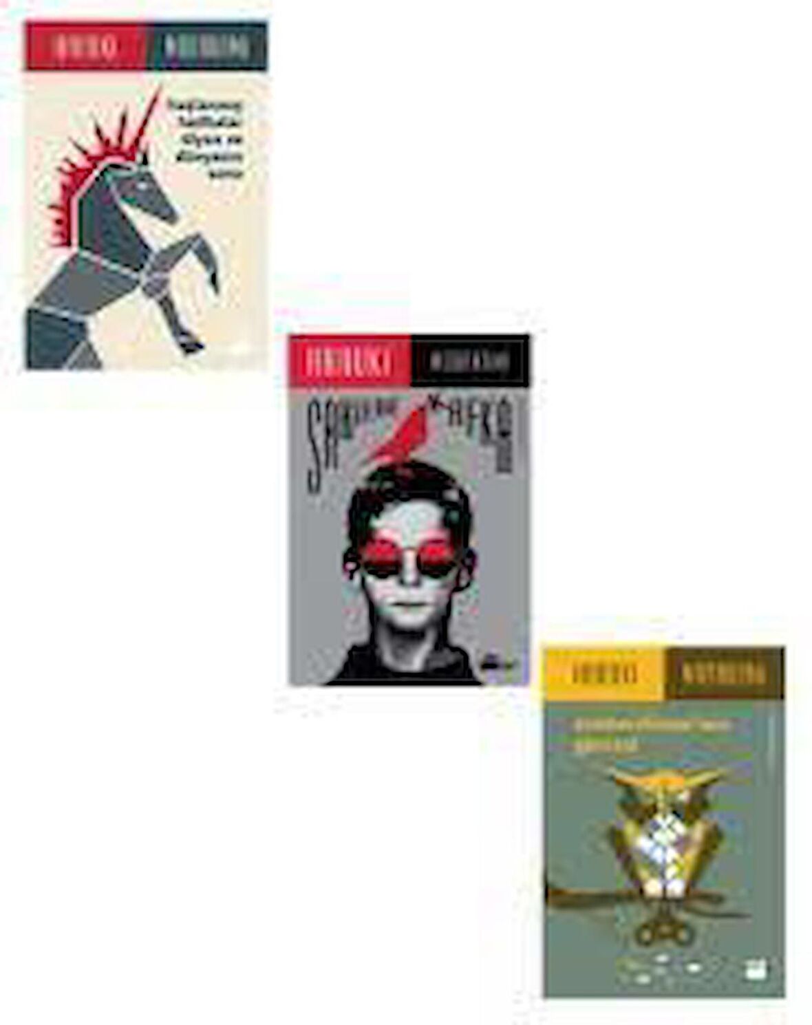 Haruki Murakami Seti 3 Kitap Sahilde Kafka + Zemberek Kuşu'nun Güncesi + Haşlanmış Harikalar Diyarı