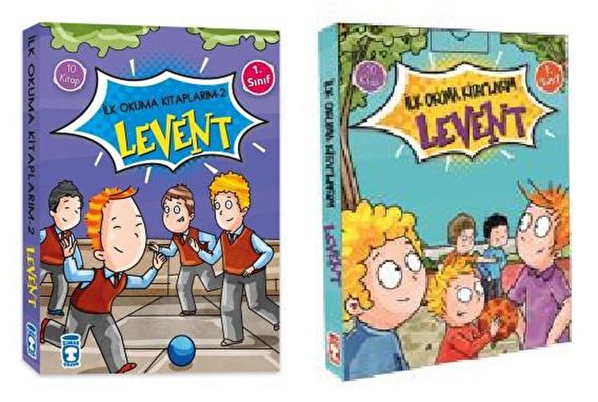 Levent İlk Okuma Kitaplarım 1. ve 2. Set (20 Kitap)