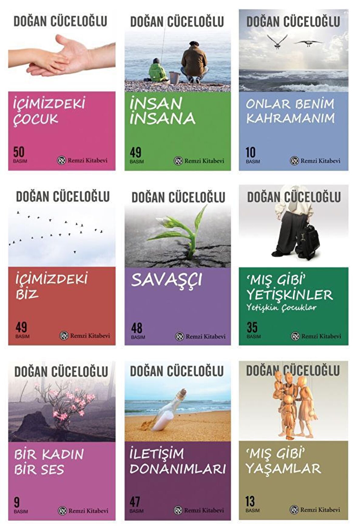 Doğan Cüceloğlu Seti 9 Kitap