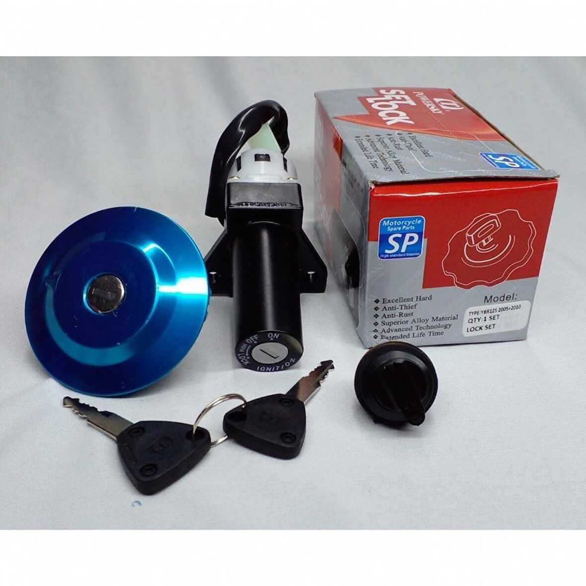 YAMAHA YBR 125 2005-2010 KONTAK SETİ DEPO KAPAK DAHİL ARASMOTO