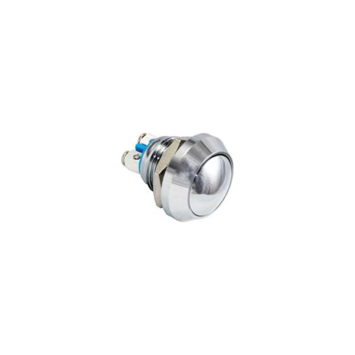 12 MM IŞIKSIZ METAL (BUTON) 2P IP65 BOMBE