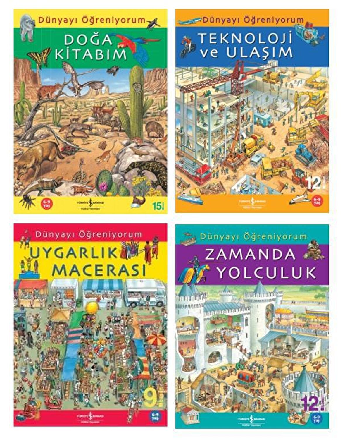 İş Bankası Dünyayı Öğreniyorum Seti 4 Kitap