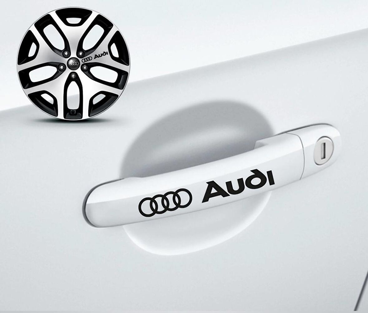 A udi Kapı Kolu Sticker 10Adet