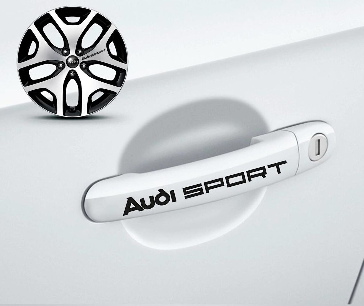Audi Sport Kapı Kolu Sticker 10Adet