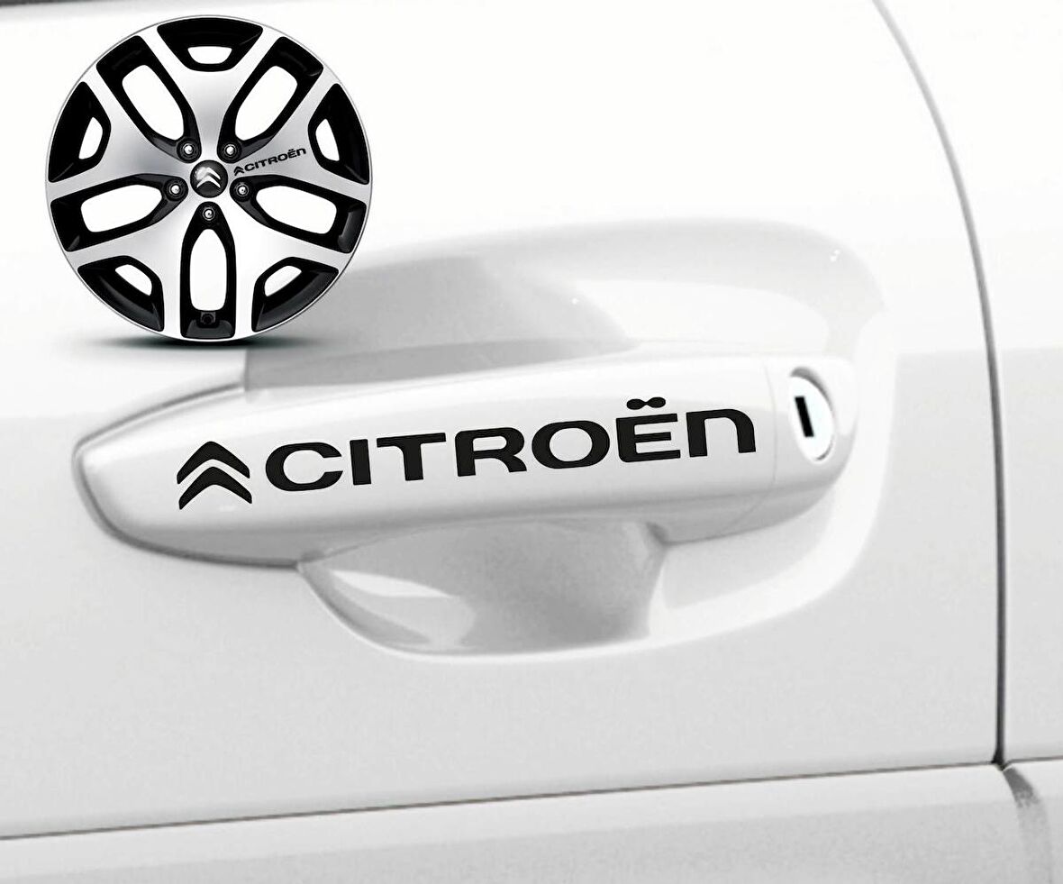 Cit roen Kapı Kolu Sticker 10Adet