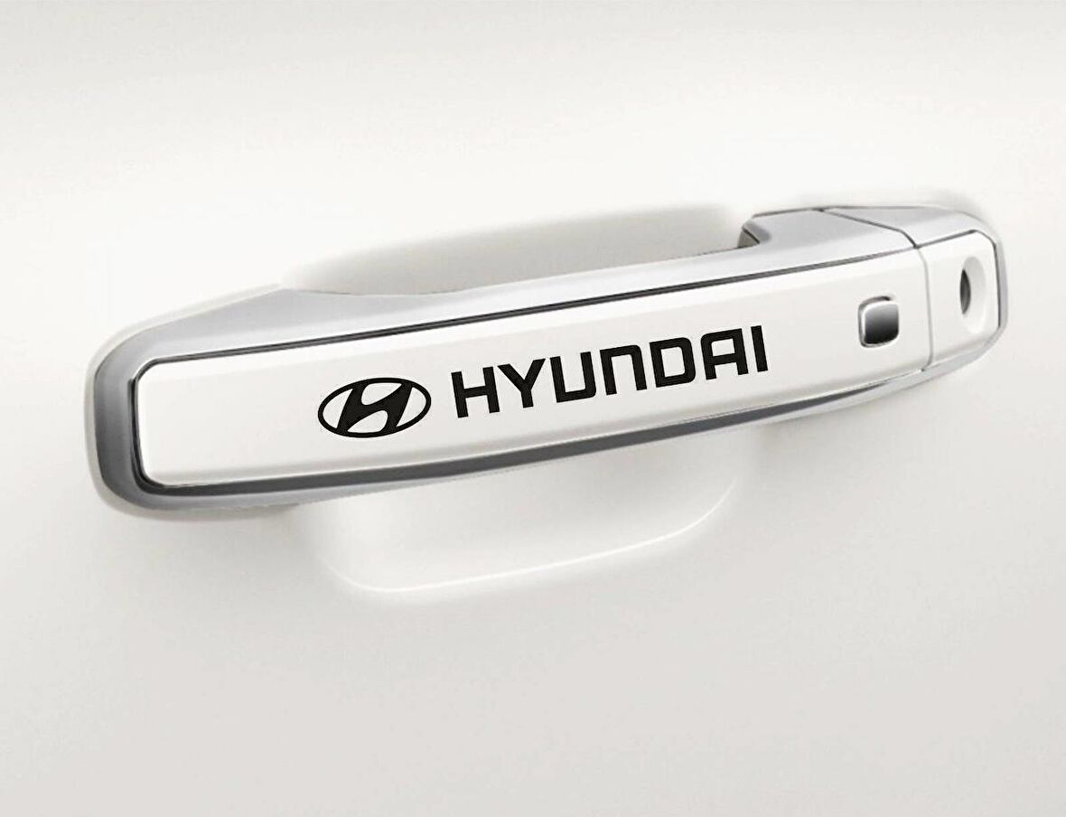 H yundai Kapı Kolu Sticker 10Adet MD2