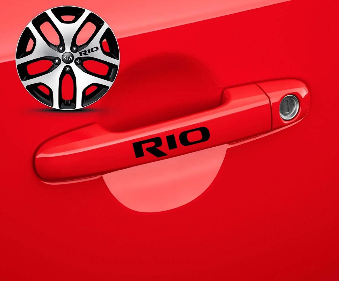 Rio Kapı Kolu Sticker 10Adet