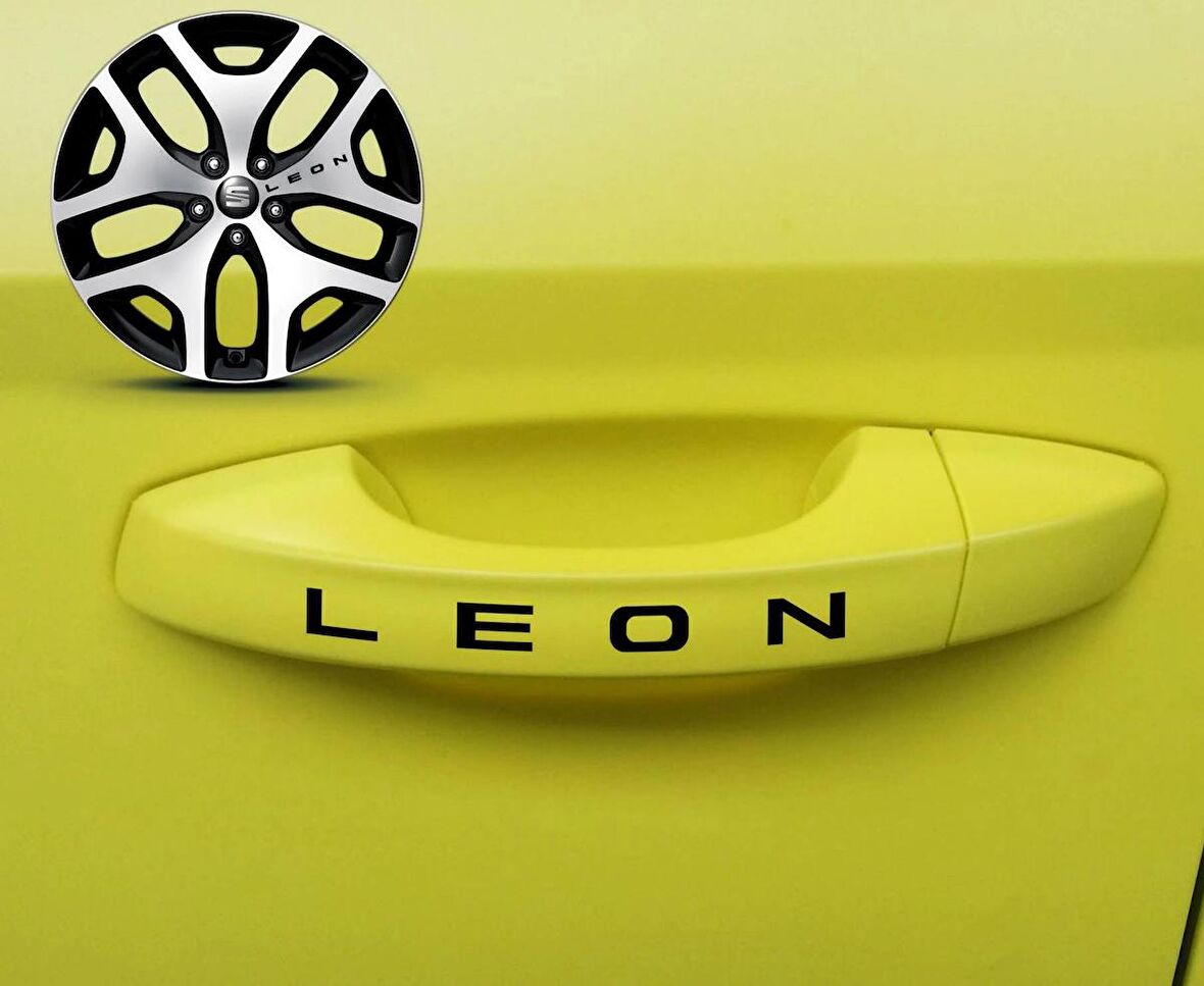 Leon Kapı Kolu Sticker 10Adet MD7