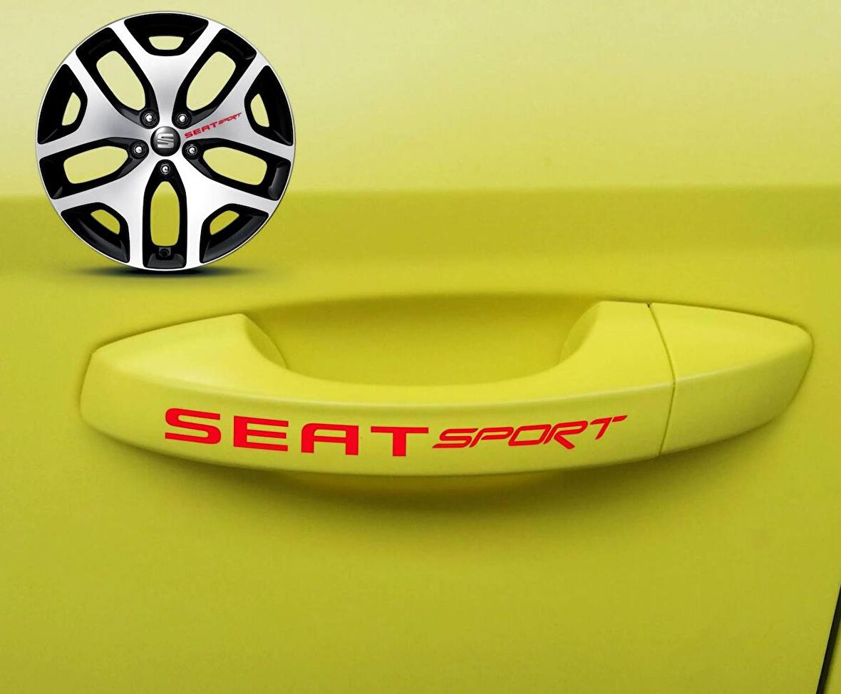 Sea t Sport Kapı Kolu Sticker 10Adet MD7
