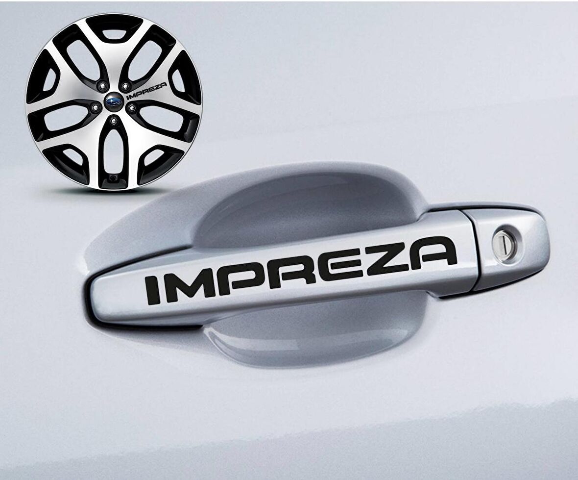 İmpreza Kapı Kolu Sticker 10Adet