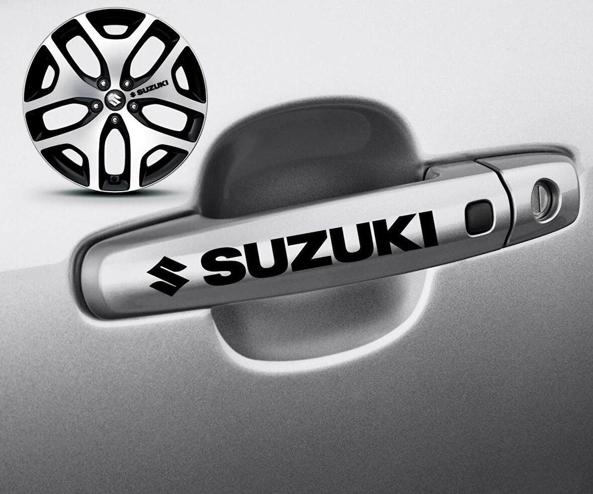 S uzuki Kapı Kolu Sticker 10Adet MD6