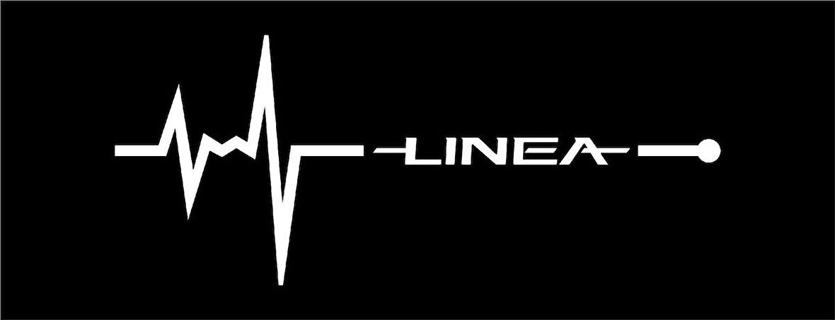 Linea Nabız Kalp atışı sticker 2 adet kelebek cam