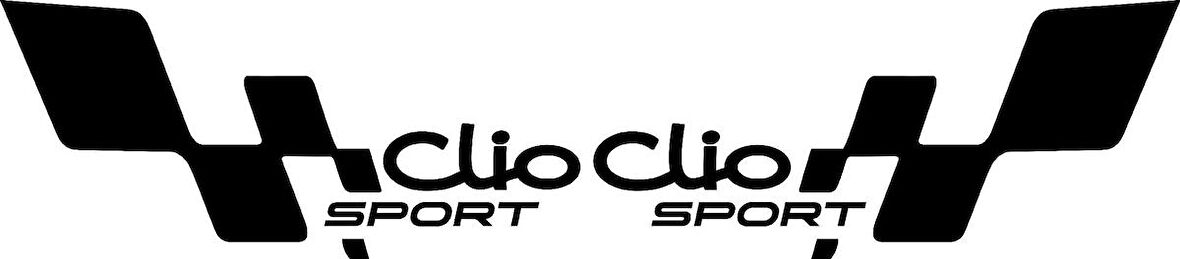 Clio Sport sticker