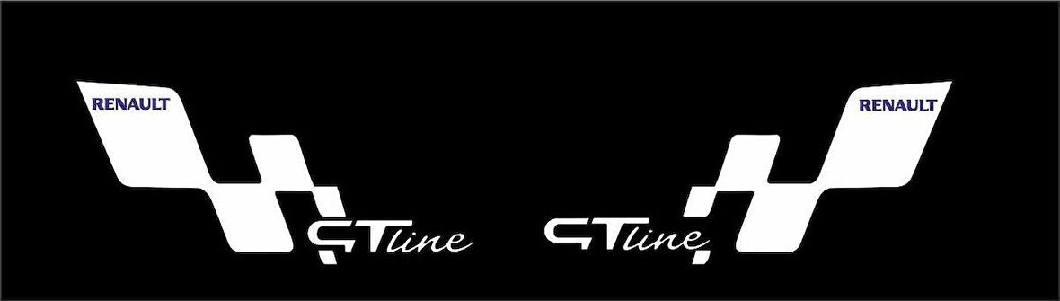 Gt line bayraklı sticker