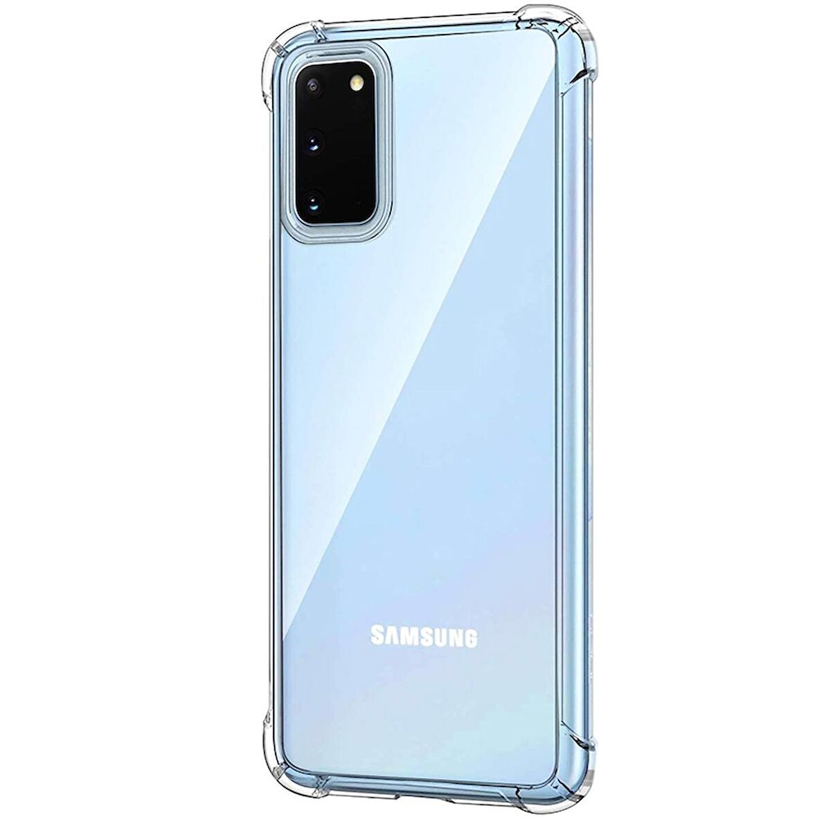 Gpack Samsung Galaxy S20 Kılıf AntiShock Ultra Koruma Sert Kapak
