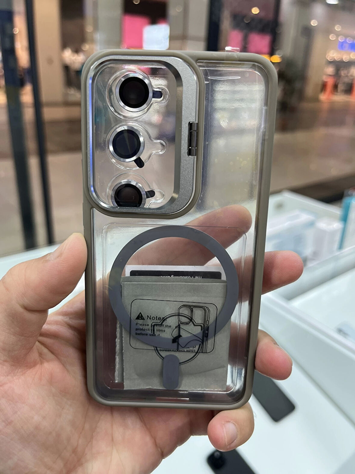 Samsung Galaxy S24-S25 Uyumlu Kılıf MagSafe Wireless Şarj Özellikli Setro Silikon