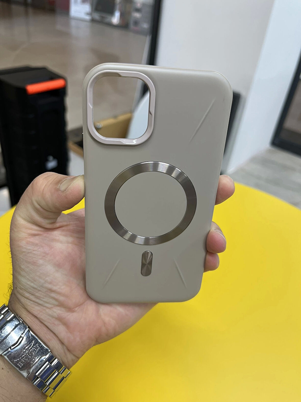 İPhone 13 Uyumlu Premium MagSafe Özellikli Ultra Lüks Kılıf