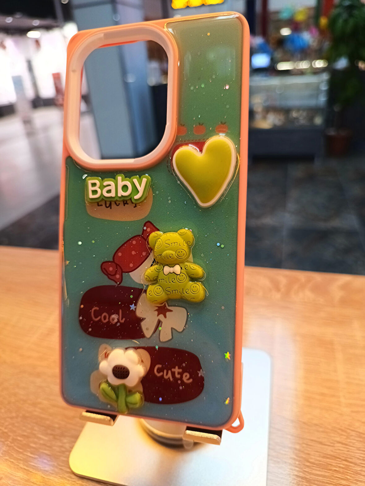 Xiaomi Redmi Note 13 4G Uyumlu Kabartma Figürlü Darbe Korumalı Kapak Cute Kılıf