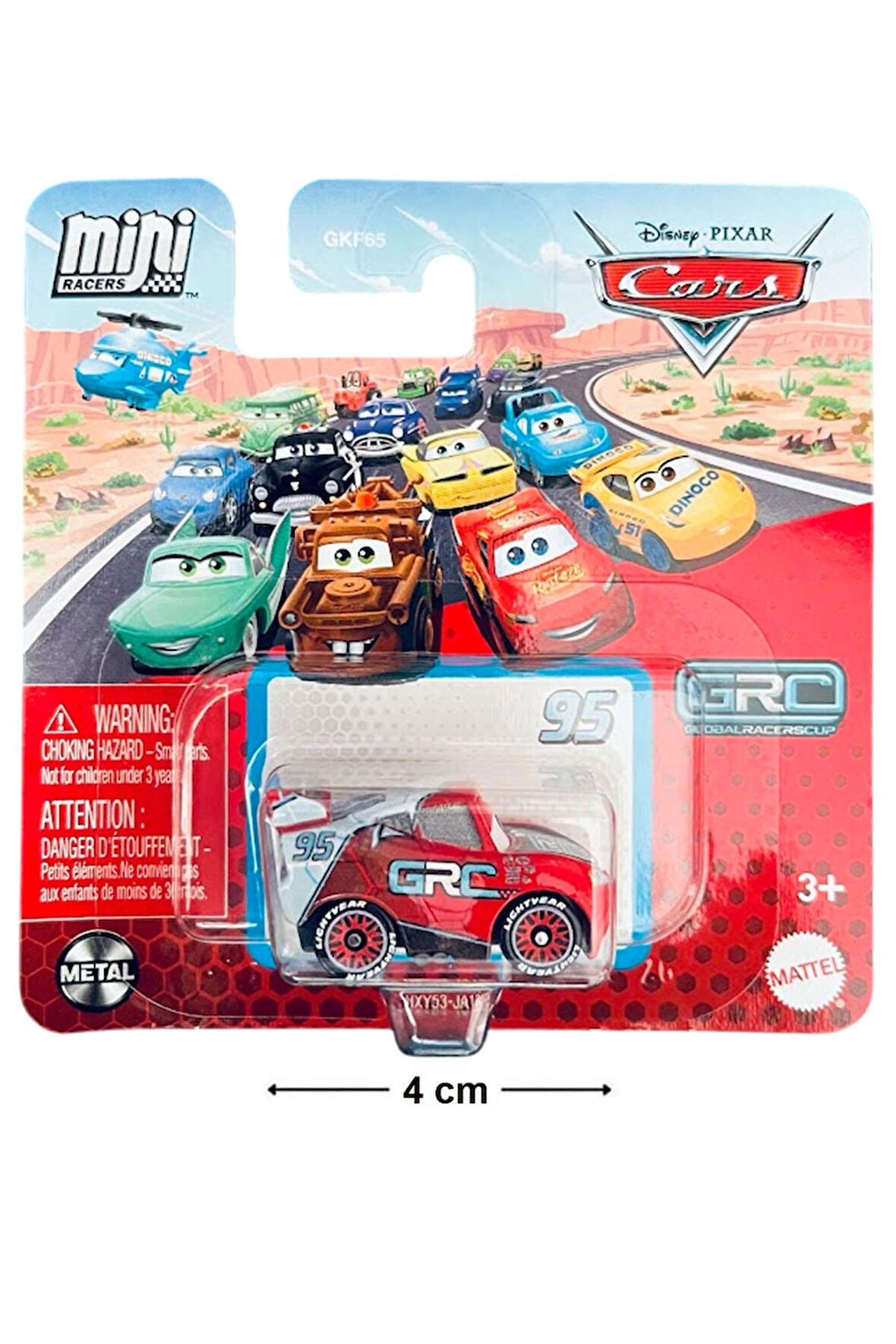 Disney Pixar Cars - Mini Racers - GRC Lightning McQueen