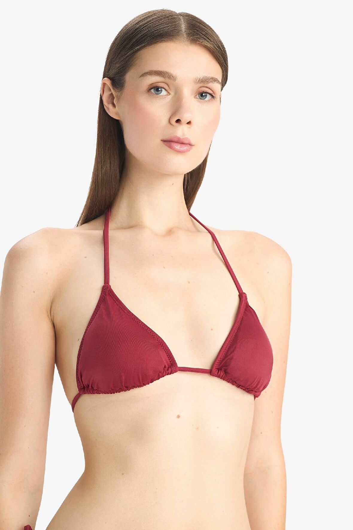DeFacto Regular Fit Üçgen Bikini Üstü-Fall in Love T3666AZ25SMBR285