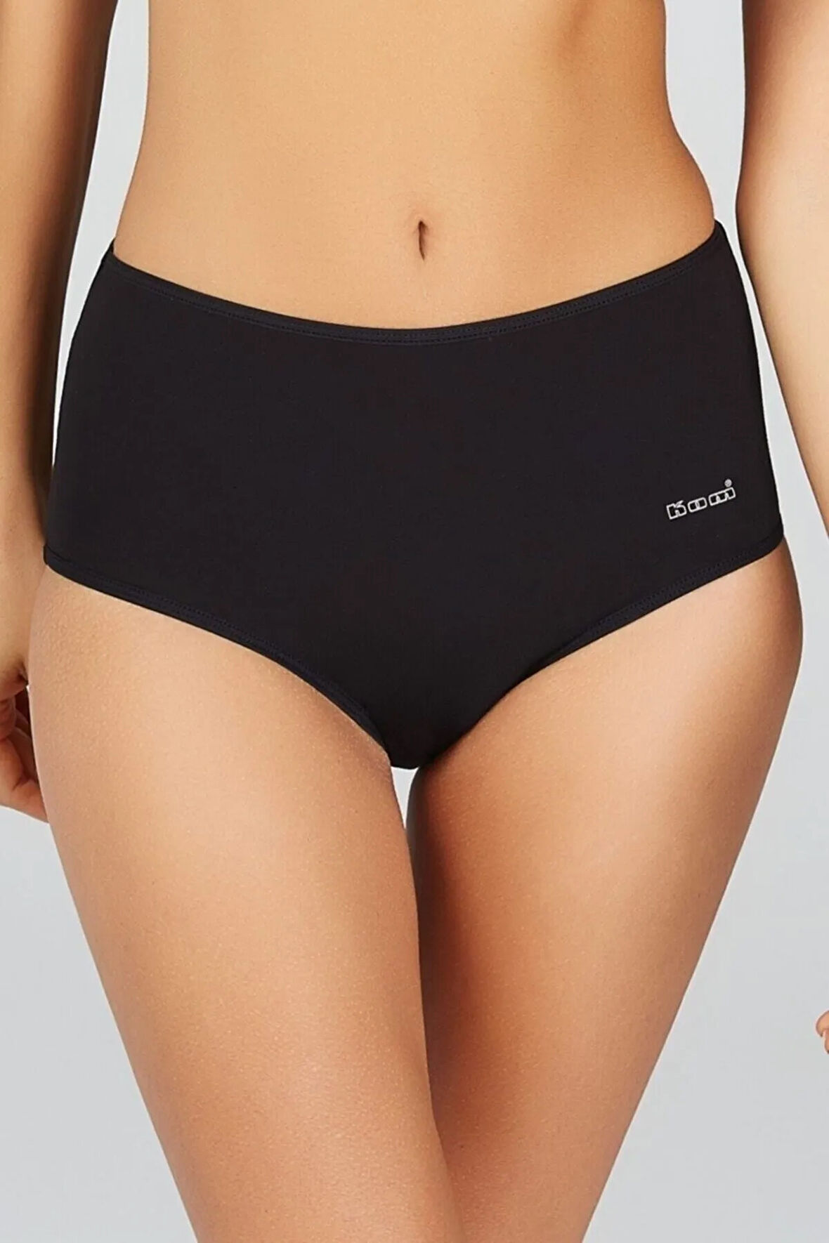 Kadın Bej Penye Likra Compact Basic Maxi Külot 4 Lü