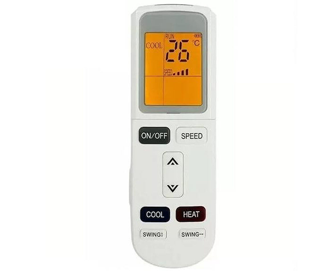 Baymak Elegant Soft 12 ile Uyumlu Duvar Tipi Split Klima Kumandası